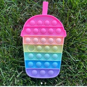 1 piece fidget toy pop it colorful